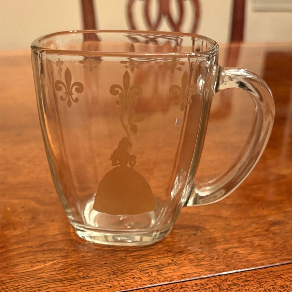 Disney Parks Exclusive Beauty & the Beast Be Our Guest Glass Mug - 8 oz.